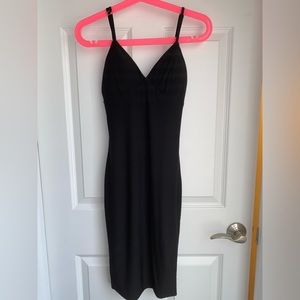 Black Charlotte Russe Midi Dress